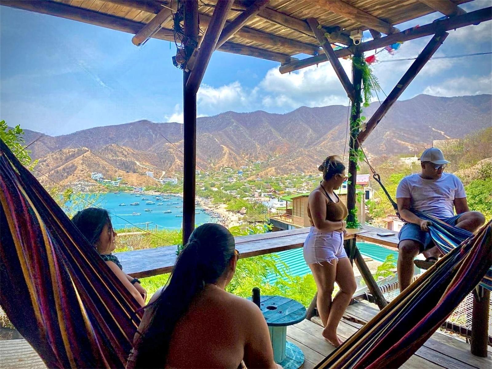 Tamarindo Beach Hostel Taganga Kültér fotó